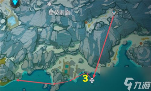 原神星螺分布图2.7 2022星螺采集路线