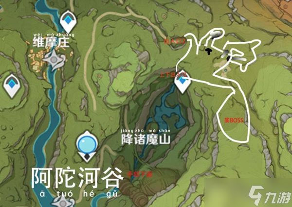 《原神》须弥全地下洞出入口标注地图分享