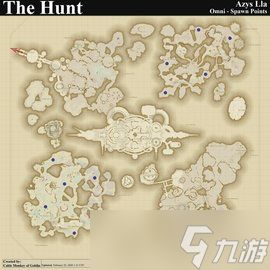 ff14狩猎怪刷新点在哪，ff14魔大陆阿济兹拉地区狩猎B怪刷新点一览