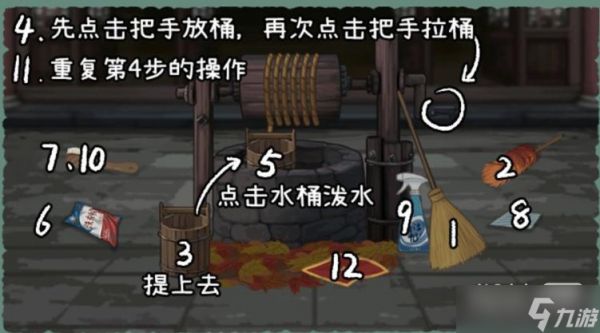 《收纳物语》荒宅古井通关方法