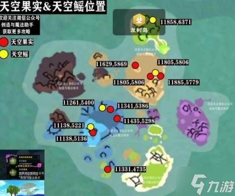 创造与魔法天空果实位置