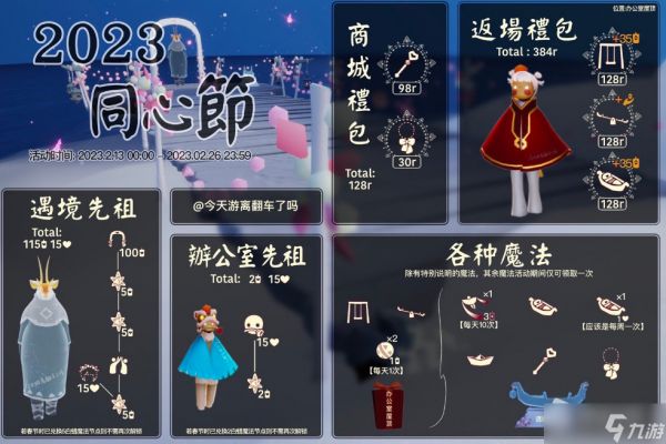 《光遇》2023年情人节兑换图一览