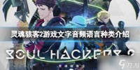 《灵魂骇客2》有中文吗 游戏文字音频语言种类介绍