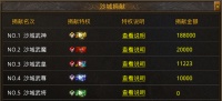 《烈火封神》攻略-沙城捐献