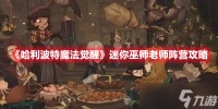 《哈利波特魔法觉醒》迷你巫师老师阵营攻略