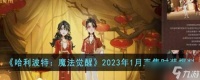 哈利波特 魔法觉醒2023年1月直售时装爆料