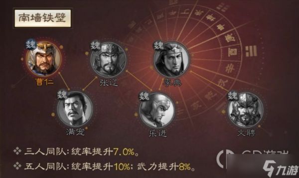 三国志战棋版满宠战法搭配分享