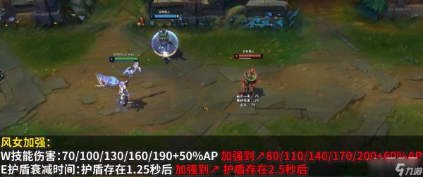 《英雄联盟》PBE13.8版本风女加强一览