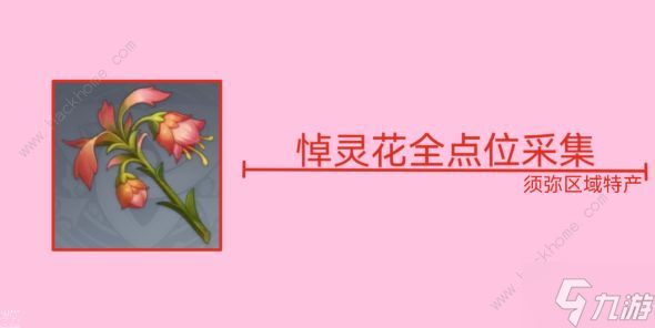 原神悼灵花在哪找 悼灵花位置收集攻略