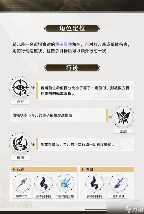 崩坏星穹铁道希儿角色怎么样