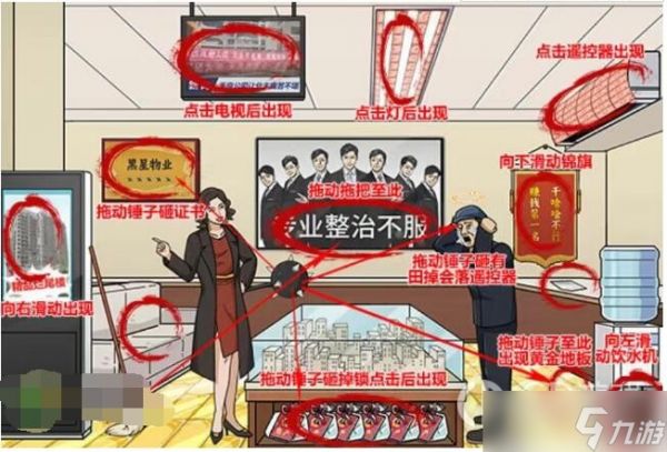 玩梗高手整顿物业找到物业违规所得的500万通关攻略详情