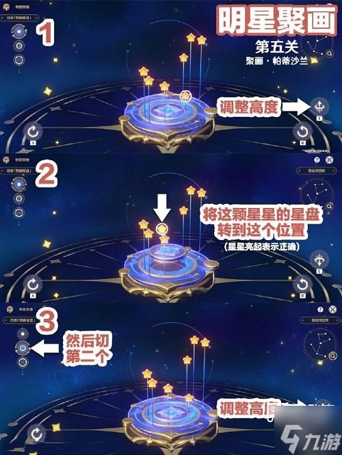 原神明星聚画第五关攻略