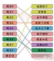 《汉字找茬王》完成情商连线通关方法