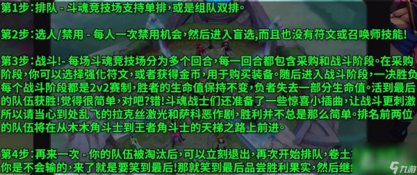 《英雄联盟》新模式斗魂竞技场有没有BP环节