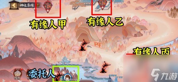 阴阳师神社集缘day6玩法