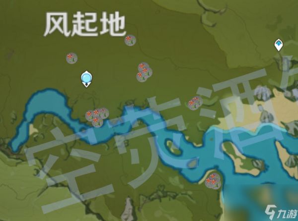 《原神》风车菊地图采集地点介绍