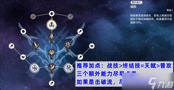 崩坏星穹铁道素裳技能怎么点