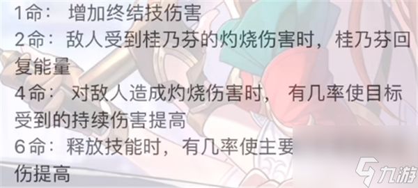 崩坏星穹铁道桂乃芬技能星魂一览