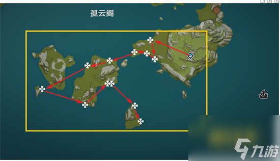 原神3.8星螺的采集点在哪里 原神3.8星螺的采集点分布路线图