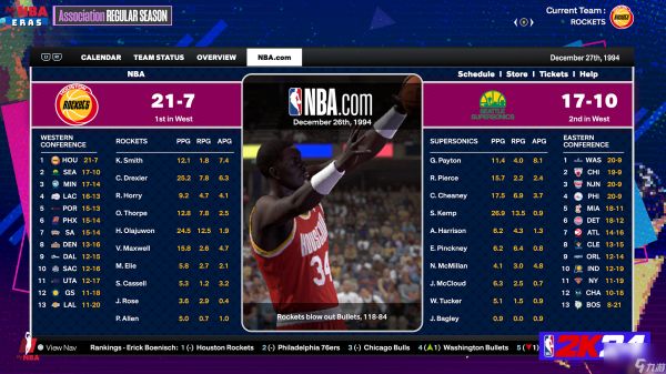 NBA 2K24 MyNBA+ The W更新报告