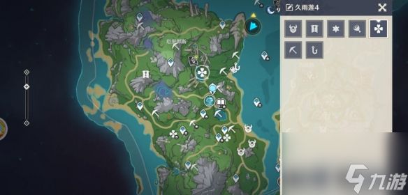 《原神》4.0枫丹久雨莲密集采集点分享