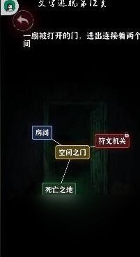 《文字逃脱》第十二关亡灵之地攻略