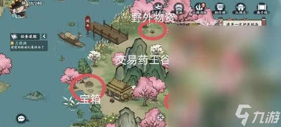 方寸对决药王谷令牌位置介绍