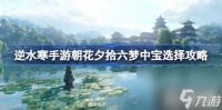 逆水寒手游岁月神偷梦中宝怎么选 朝花夕拾六梦中宝选择攻略