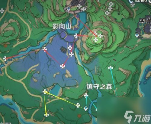 原神绯樱绣球怎么采集 绯樱绣球采集线路分享