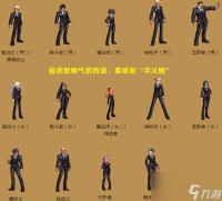 《DNF》西装节西装套装外观展示