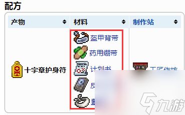 泰拉瑞亚鹰神护身符所有材料获取方式是什么？[泰拉瑞亚]