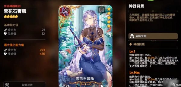 第七史诗盗贼神器节奏榜