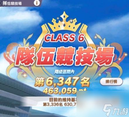 闪耀优俊少女竞技场class介绍