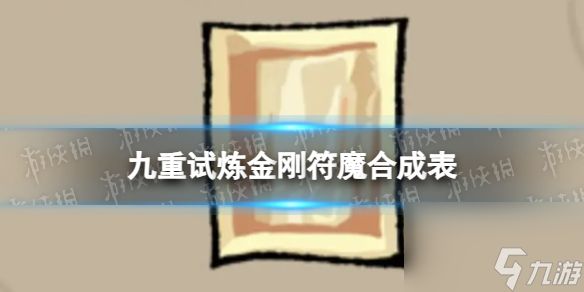 《九重试炼》金刚符魔怎么合成 金刚符魔合成表