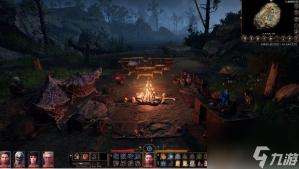 《博德之门3》离开营地方法介绍