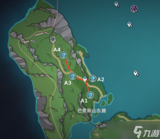 4.1版本枫丹,地脉花点位与敌人情况总结