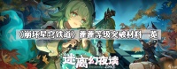 《崩坏星穹铁道》藿藿等级突破材料介绍