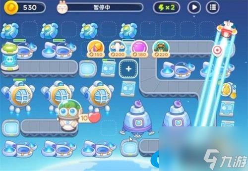 <a id='link_pop' class='keyword-tag' href='https://www.9game.cn/bwlb4/'>保卫萝卜4</a>太空穿越32关攻略-太空传送地形攻略