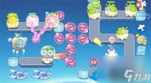 保卫萝卜4太空穿越32关攻略-太空传送地形攻略