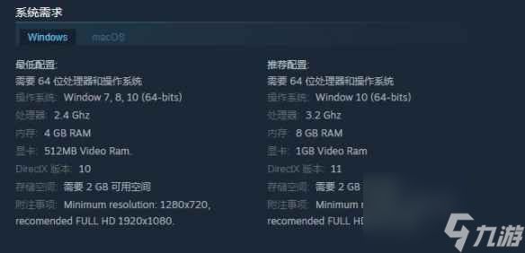 《鼠托邦》游戏配置要求是什么？配置要求推荐