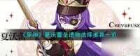 原神夏沃蕾圣遗物怎么选择-夏沃蕾圣遗物选择推荐介绍