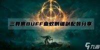 艾尔登法环三异常BUFF血蚁刺细剑配装推荐