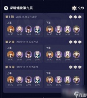 《原神》4.2深境螺旋强力阵容推荐