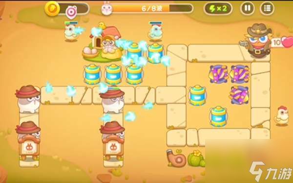 保卫萝卜4波仔很忙第10关如何通关-第十关图片文字详细通关策略