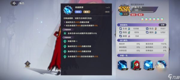 纳萨力克之王SSR角色法师伊维尔艾介绍