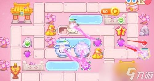 《保卫萝卜4》秋妃传第89关满星通关攻略