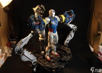 模玩控 梦幻联动 78高达配色钢铁侠和拆甲台