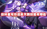崩坏星穹铁道黑天鹅技能有什么