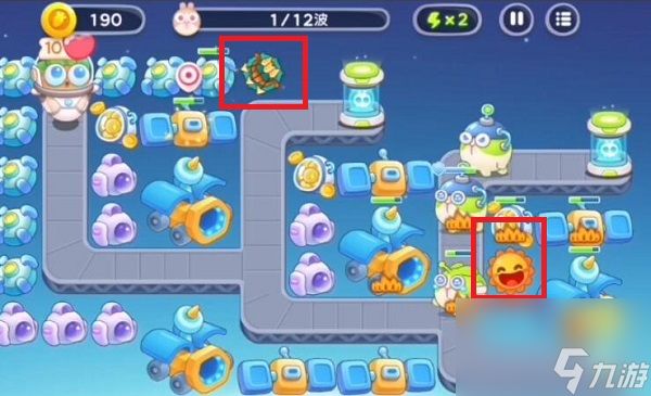 保卫萝卜4太空穿越第40关怎么过_保卫萝卜4太空穿越第40关攻略全解