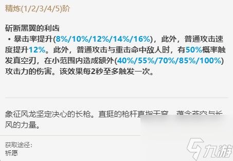 《原神》罗莎莉亚技能、圣遗物、阵容、天赋属性介绍